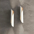 Modern twisted black & white wall lamp – bedroom 110v-120v sconce