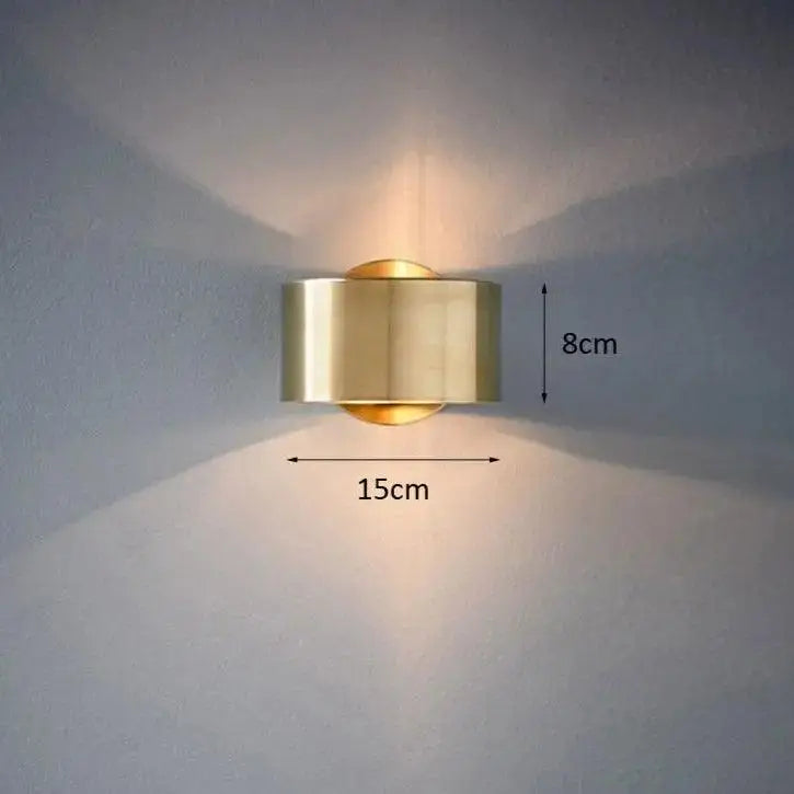 Modern Wall Lamp Black Gold