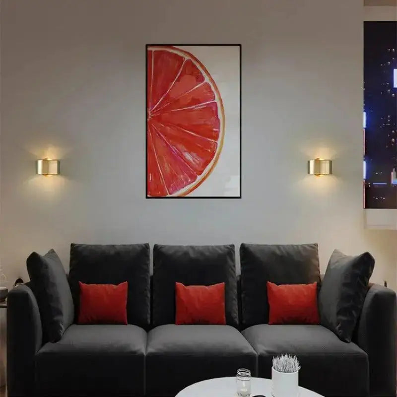 Modern Wall Lamp Black Gold