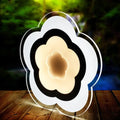 Modern white acrylic cloud led table lamp for bedroom