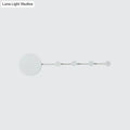 Modern white circular led wall lamp bedroom light fixture bulb included