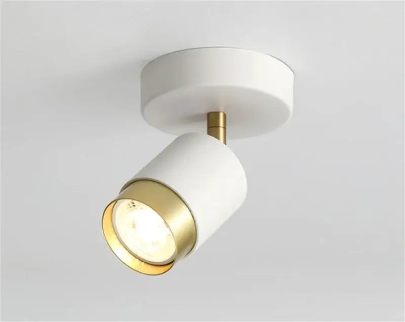 Modern white & gold decorbites ceiling chandelier living room spotlight