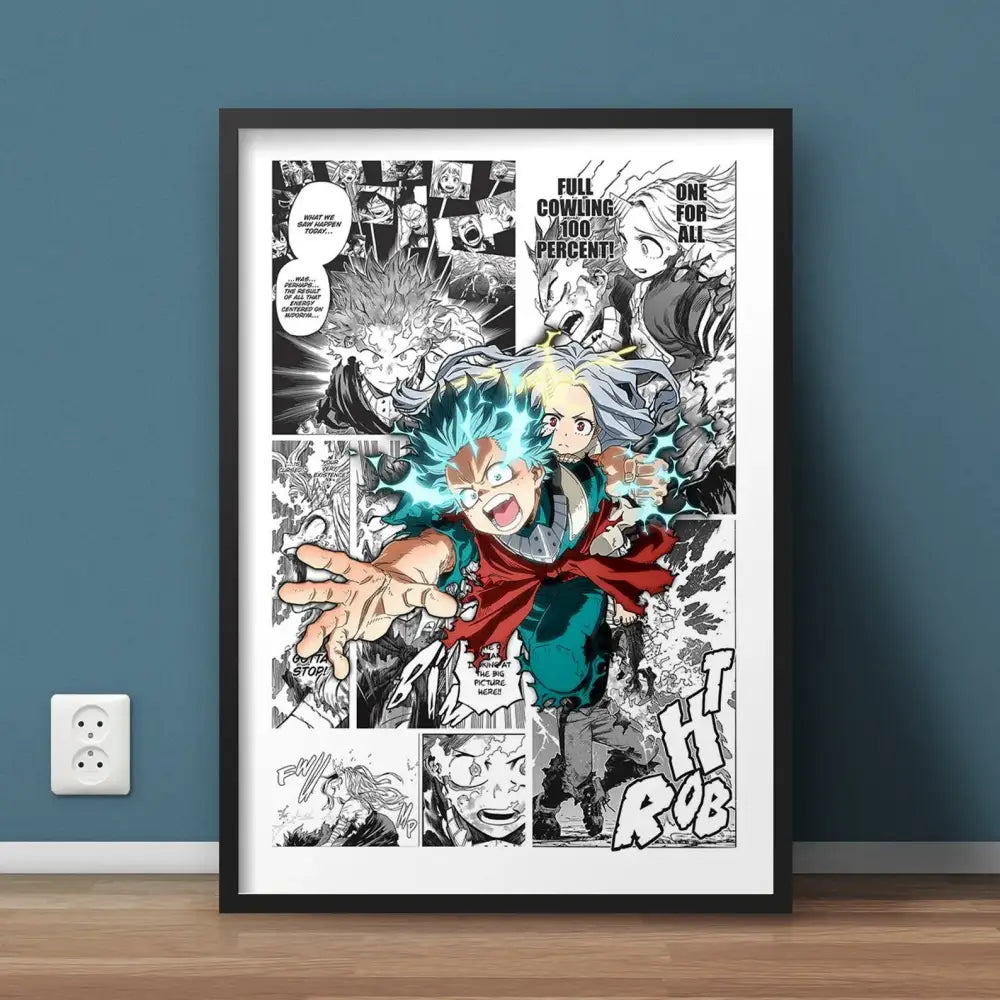 My Hero Academia Canvas Art