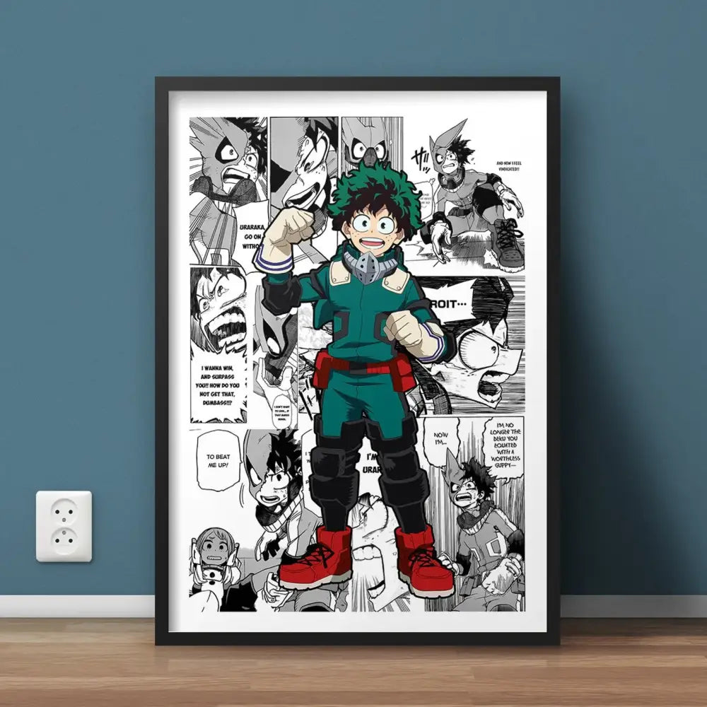My Hero Academia Canvas Art