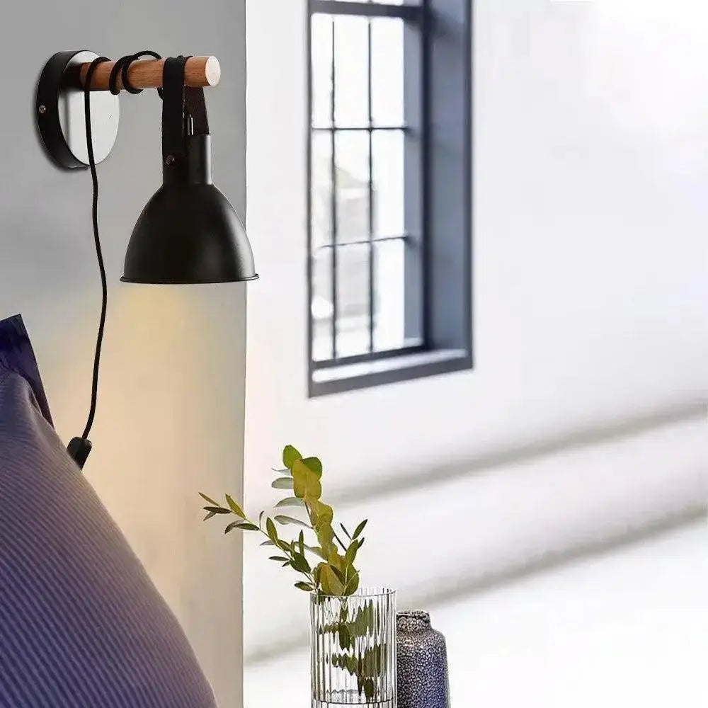 Nordic Plug-In Wall Sconce