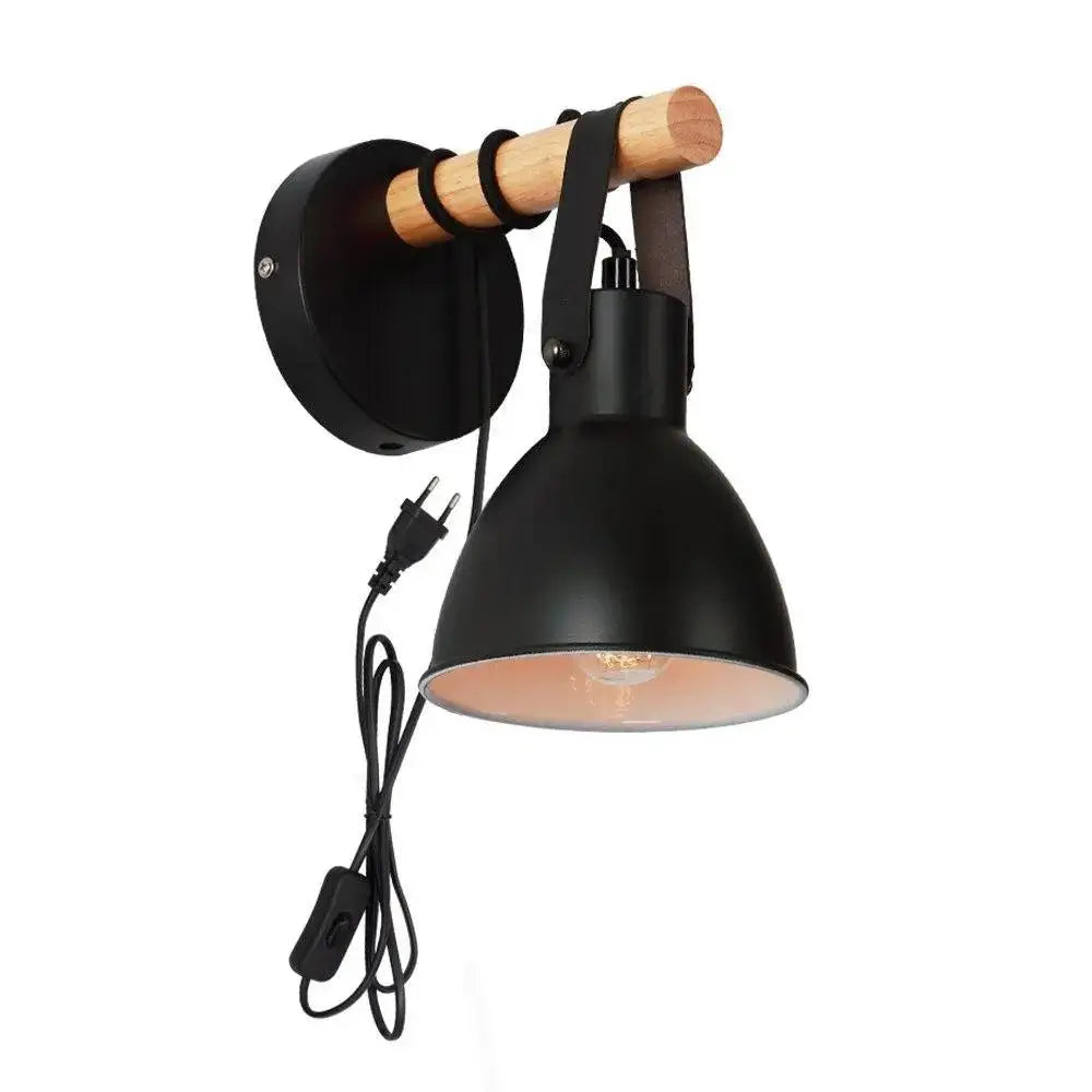 Nordic Plug-In Wall Sconce