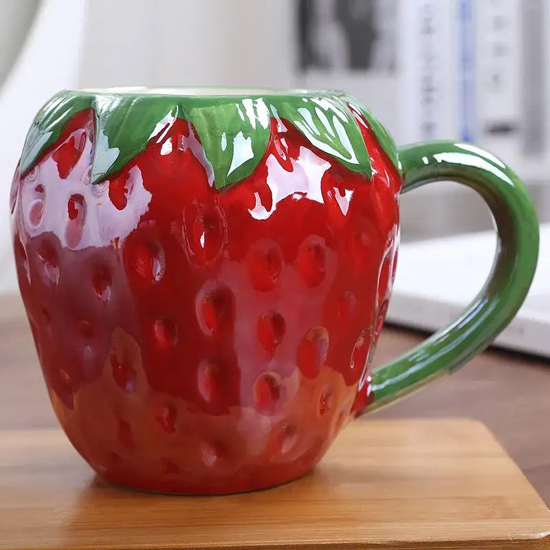 Orange pumpkin fruit ceramic cup kitchen breakfast mug