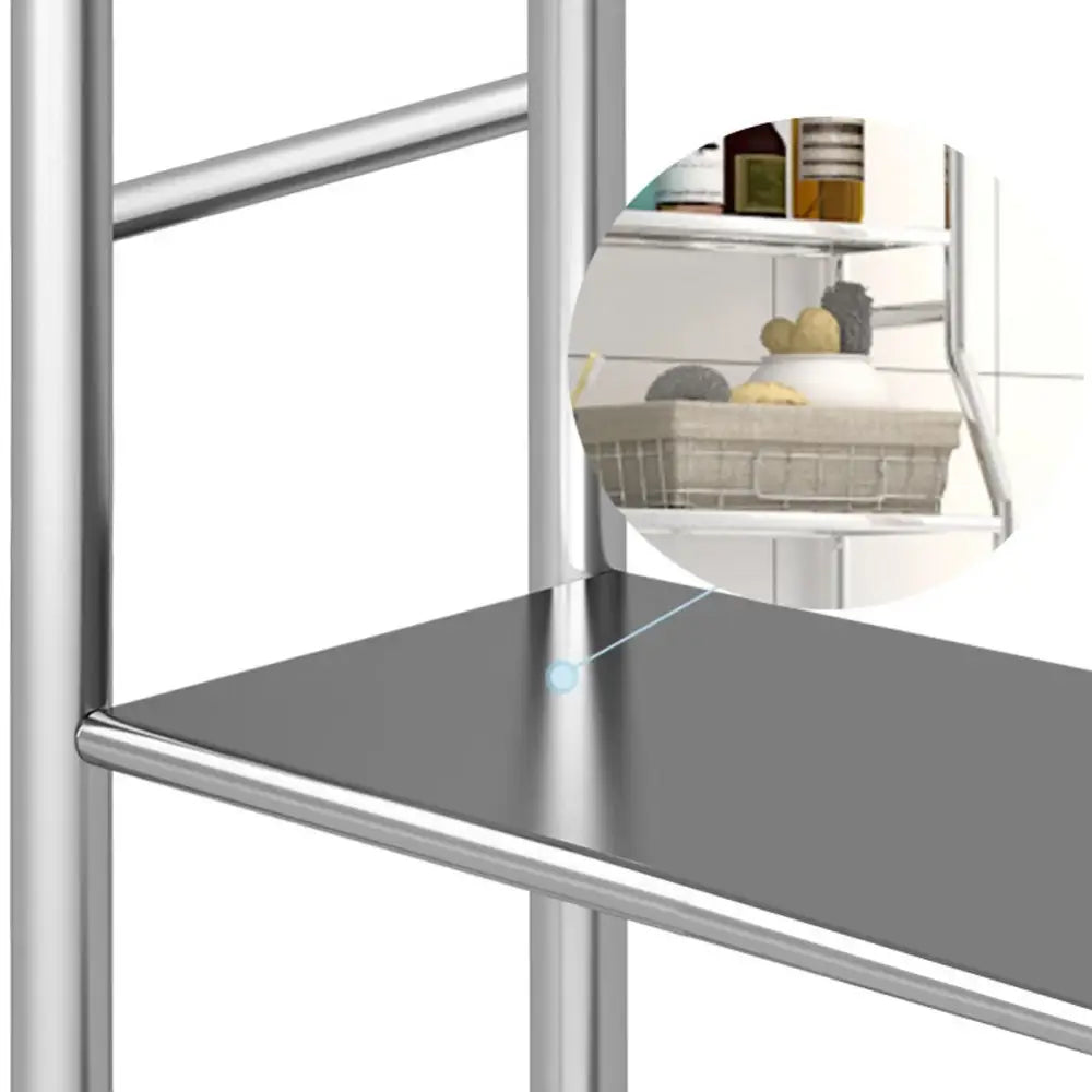 Over Toilet 3-Tier Metal Shelf