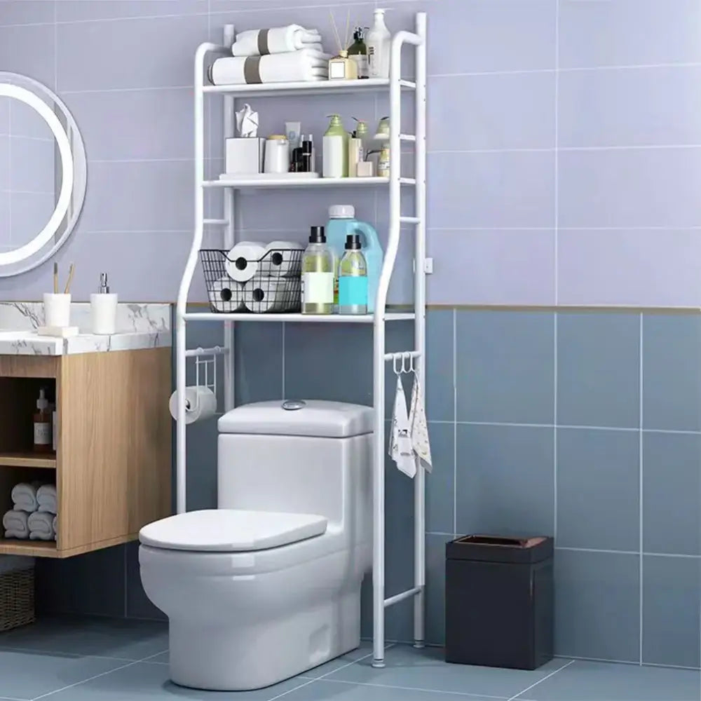 Over Toilet 3-Tier Metal Shelf