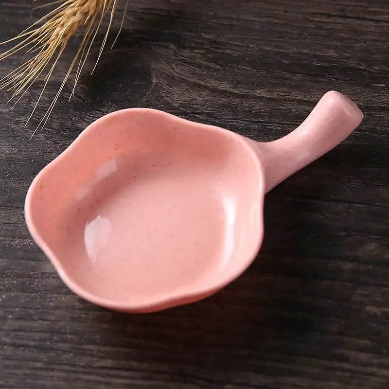 Pastel ceramic milk cup creamer set – dining room sauce bowls