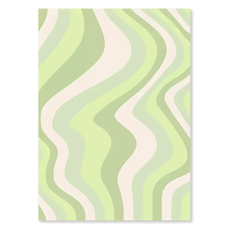 DecorBites™ Pastel Smiley Flower Canvas Wall Art