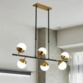 Postmodern black & gold island ceiling light kitchen pendant