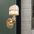 Postmodern gold crystal rod wall light bedroom sconce 110v 220v