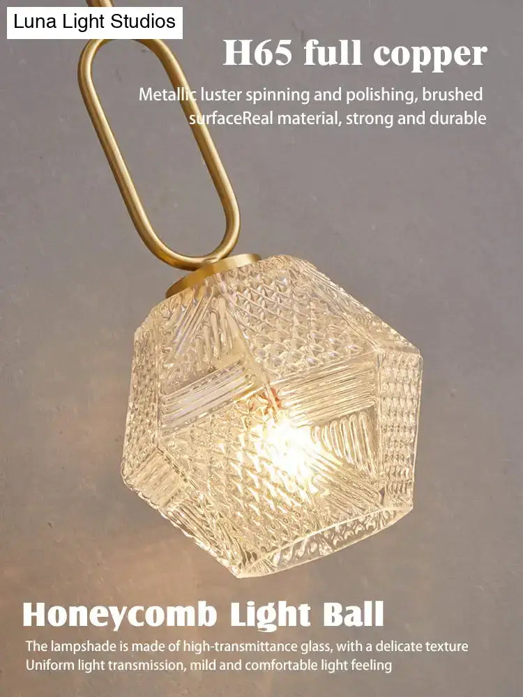 Postmodern luxury led wall lamp gold crystal sconce bedroom light