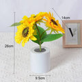 DecorBites™ Rechargeable Sunflower LED Night Light for Bedroom