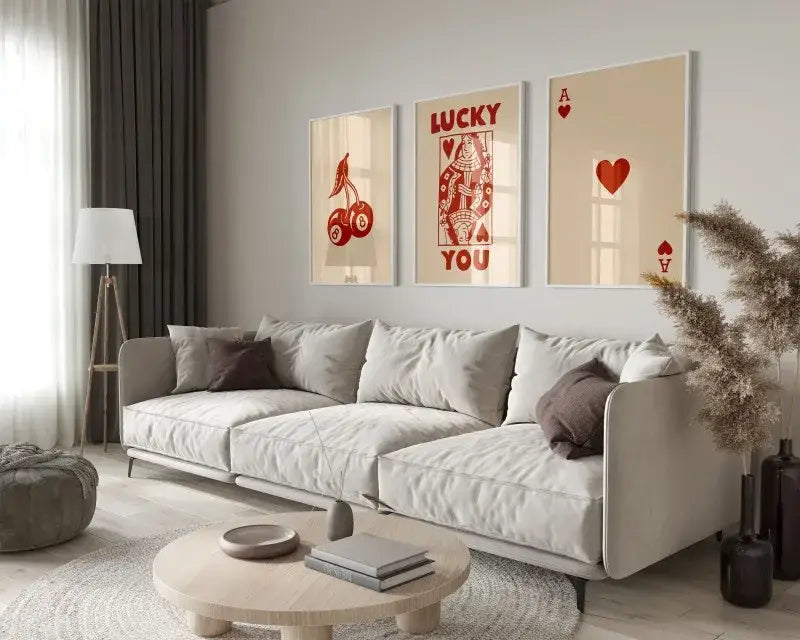 Retro Wall Art Poster Set