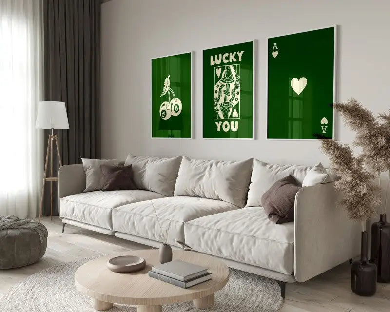 Retro Wall Art Posters Set