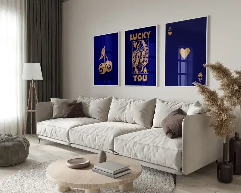 Retro Wall Art Posters Set