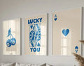 Retro Wall Art Set 3-Piece