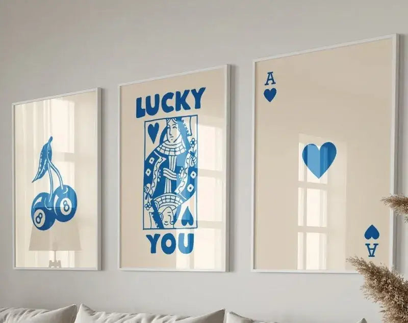 Retro Wall Art Set 3-Piece