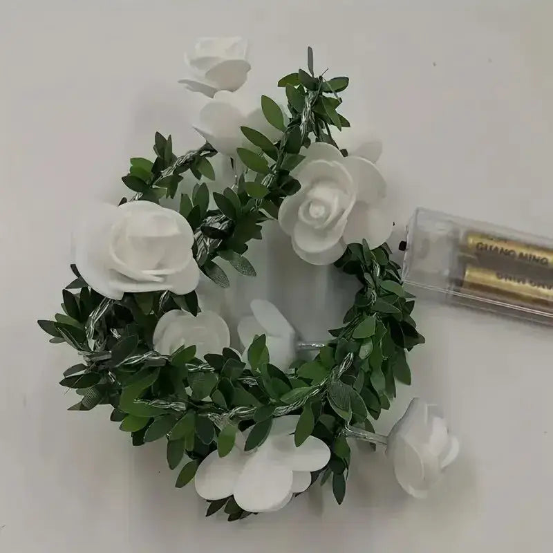 Rose Flower LED String Lights