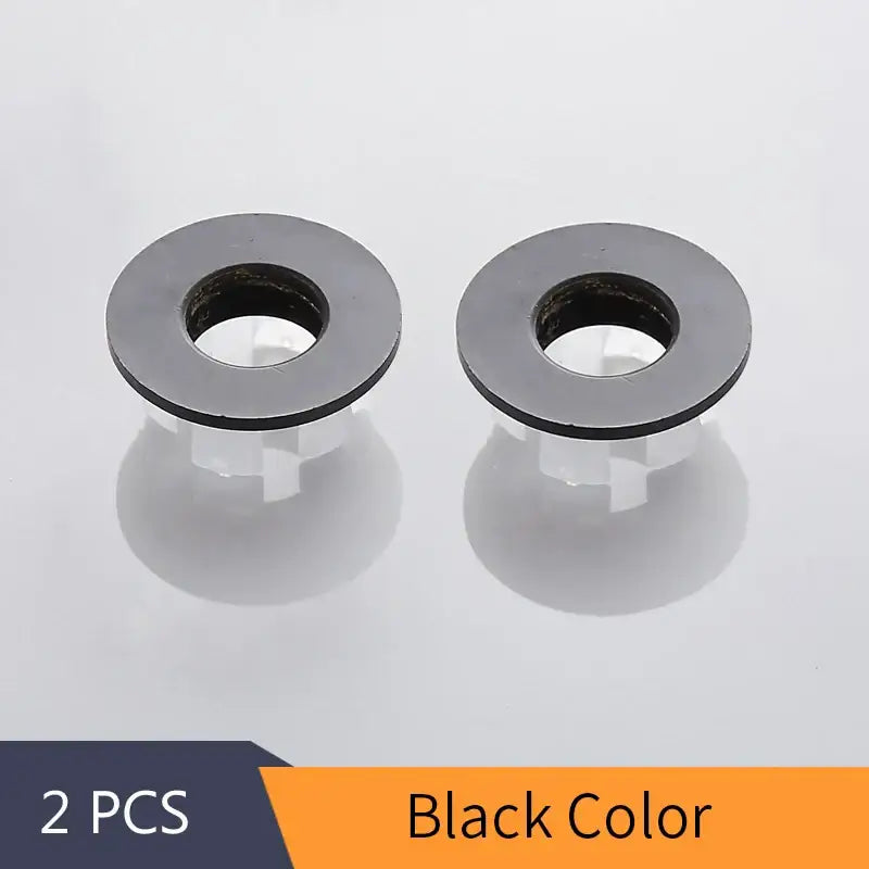 Round brass sink overflow cover set kitchen and bathroom inserts
