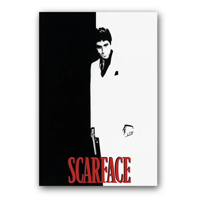 Scarface Canvas Wall Art Print