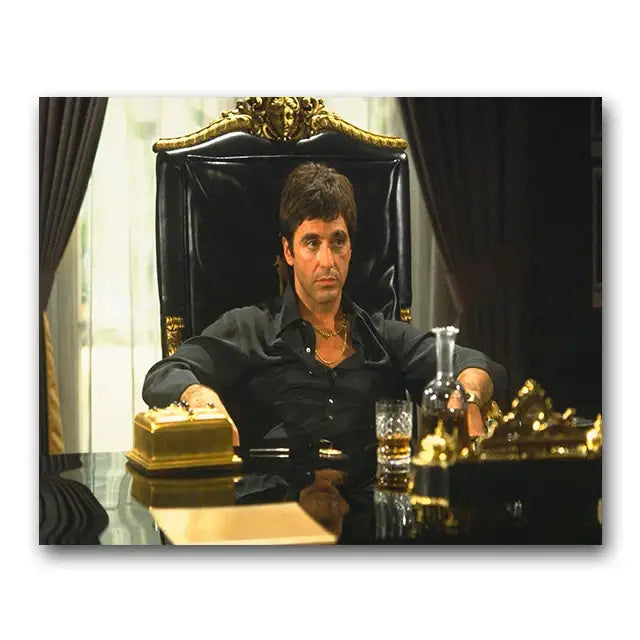 Scarface Canvas Wall Art Print