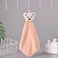 Soft cartoon bear microfiber hand towel 4 pack kitchen & bathroom