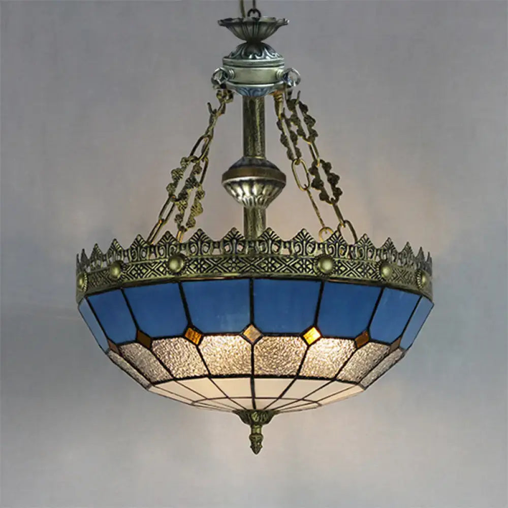 Stained Glass Ceiling Pendant Light