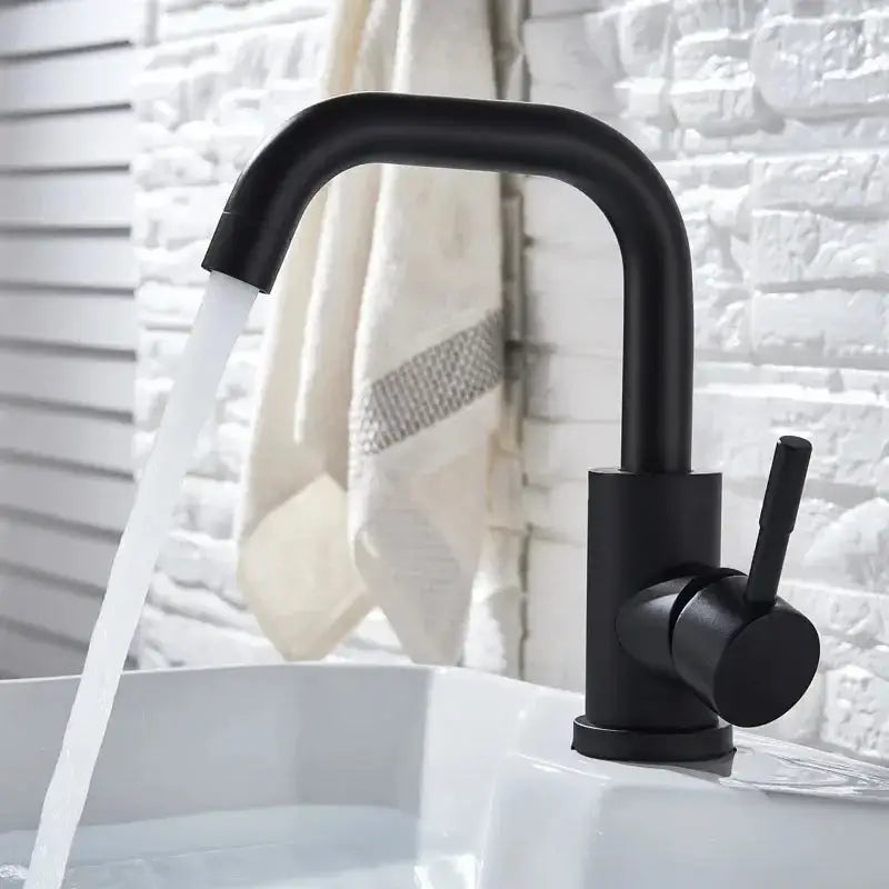 Stainless Steel Bathroom Sink Faucet