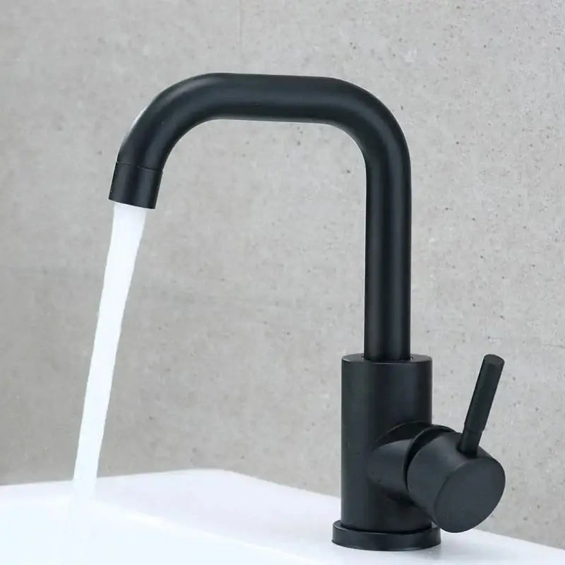 Stainless Steel Bathroom Sink Faucet
