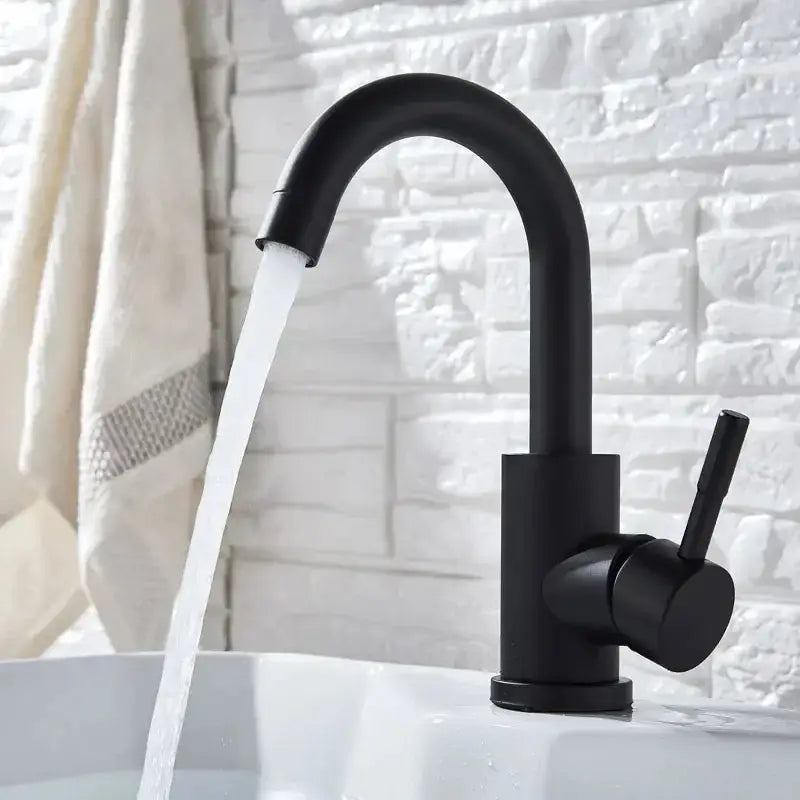 Stainless Steel Bathroom Sink Faucet