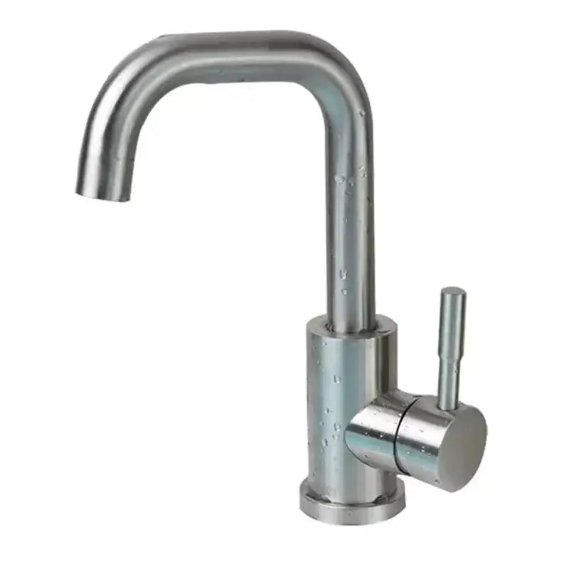 Stainless Steel Bathroom Sink Faucet