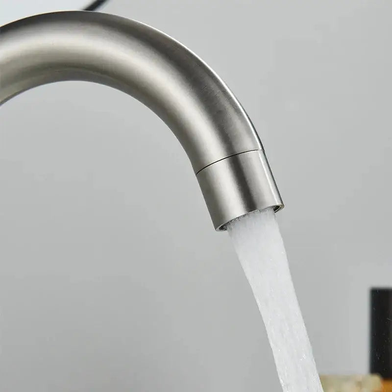 Stainless Steel Bathroom Sink Faucet