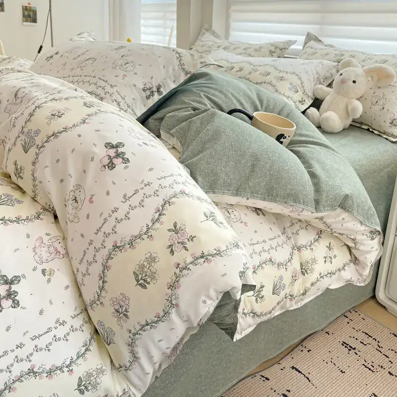 Summer Bedding Set Twin Queen