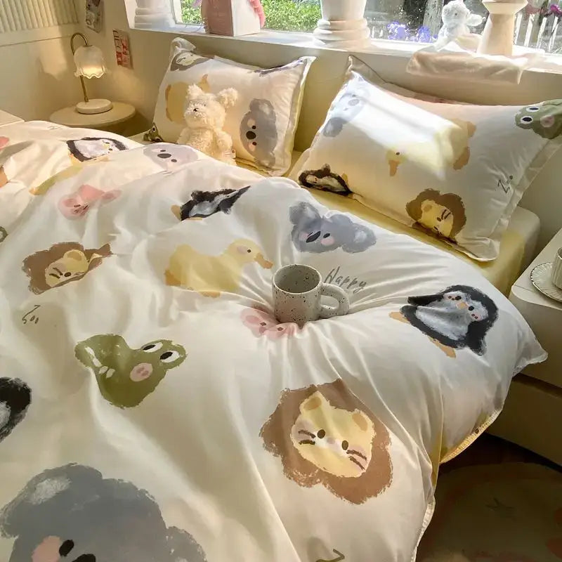 Summer Bedding Set Twin Queen