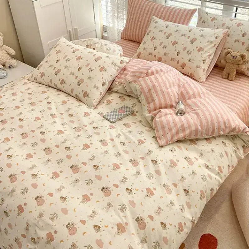 Summer Bedding Set Twin Queen