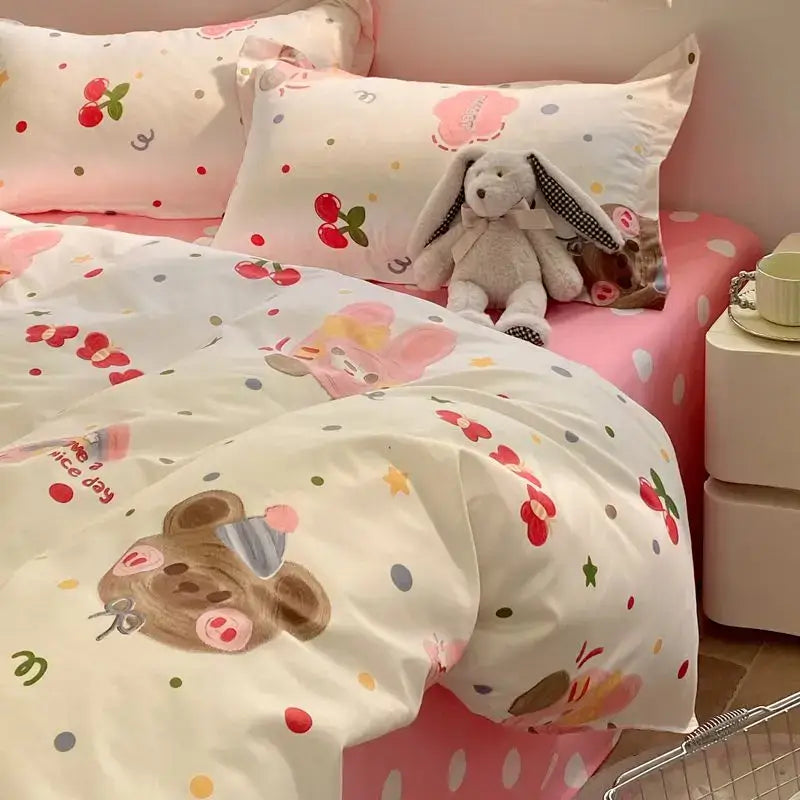 Summer Bedding Set Twin Queen