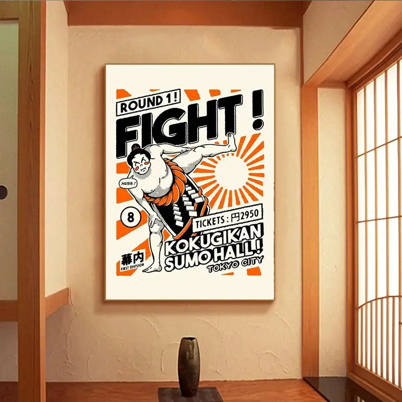 Takoyaki Ramen Canvas Wall Art