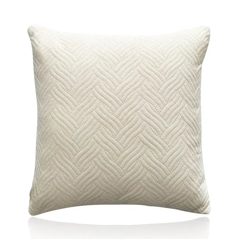Textured chevron teal and blue cushion cover set living room decor