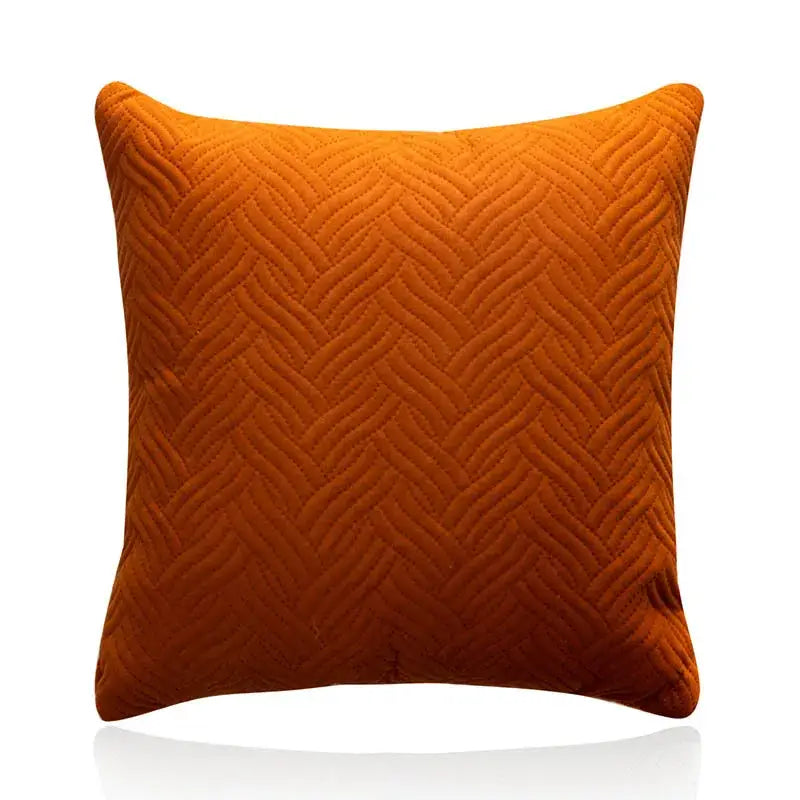 Textured chevron teal and blue cushion cover set living room decor