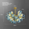 Textured turquoise blue glass luxury wall sconce pair for bedroom