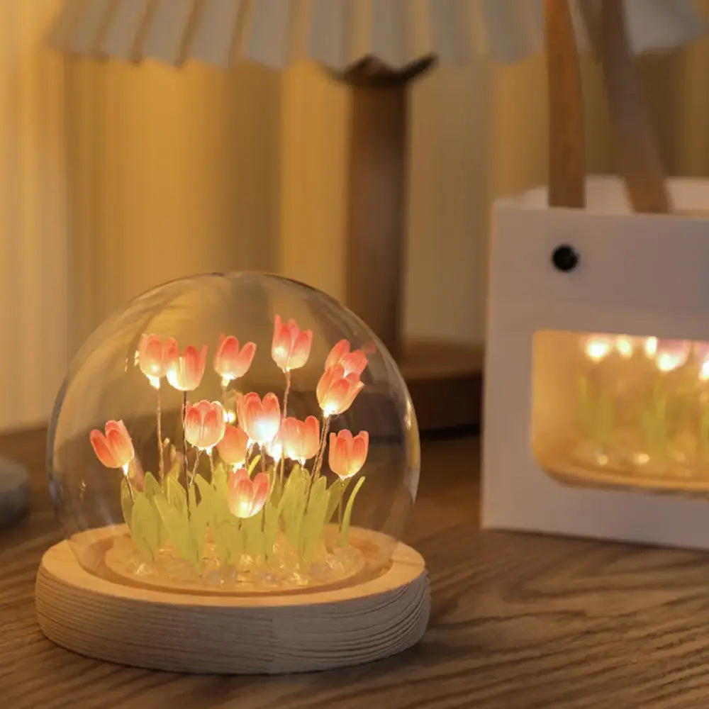 Tulip Night Light Battery Operated