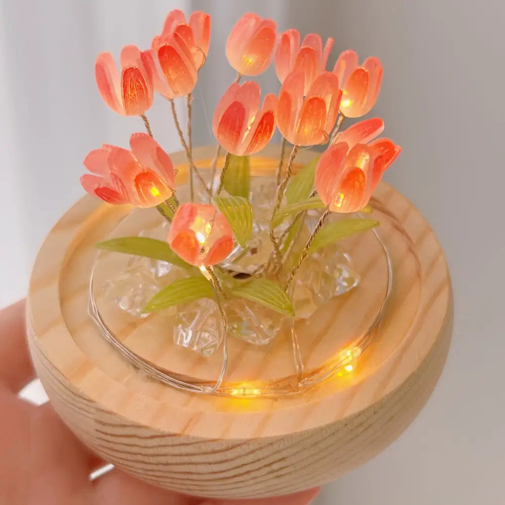 Tulip Night Light Battery Operated