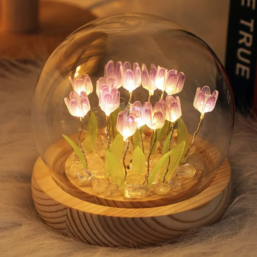 Tulip Night Light Battery Operated