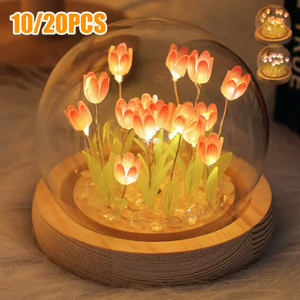 Tulip Night Light Battery Operated