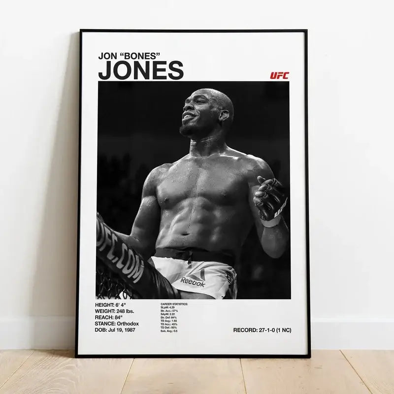 UFC Canvas Print Gym Decor
