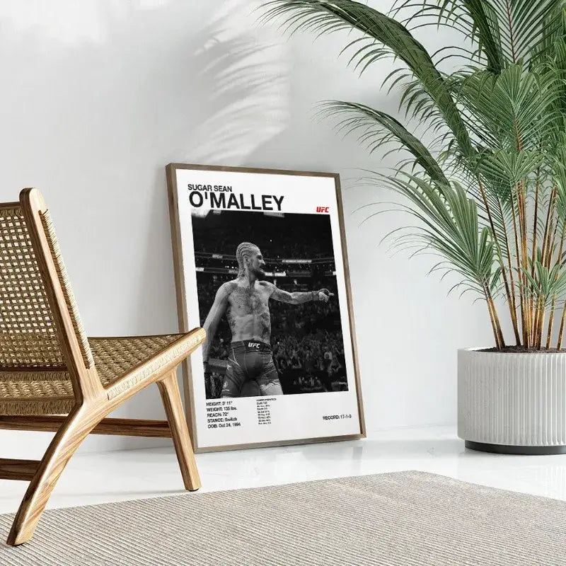 UFC Canvas Print Gym Decor