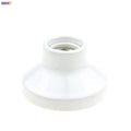 Vintage black & white ceramic lamp holder base bedroom socket